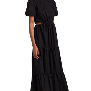 WAYF cut-out tiered maxi X-SMALL